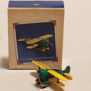2005 HALLMARK Keepsake 1931 LAIRD SUPER SOLUTION SKY'S THE LIMIT Airplane #9 NEW